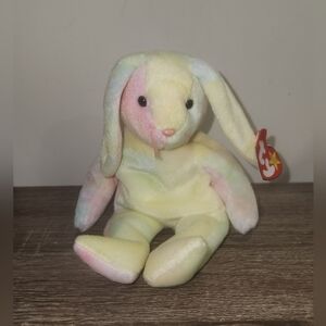 Vintage TY Beanie Baby "Hippie" the Rabbit with Tag Errors SEE DESCRIPTION